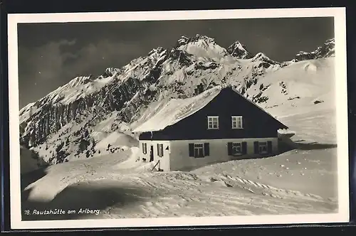 AK Rautzhütte, Berghütte am Arlberg