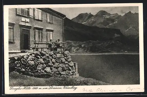 AK Douglas-Hütte am Lunersee