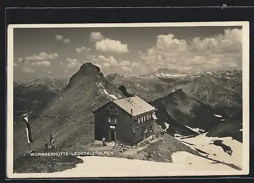 AK Wormserhütte-Lechtaleralpen, Panorama