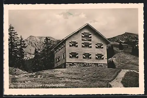 AK Alpwegkopfhaus, Berghütte im Freschengebiet