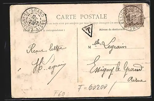 AK Compiègne, La Passerelle