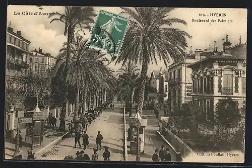 AK Hyères, Boulevard des Palmiers