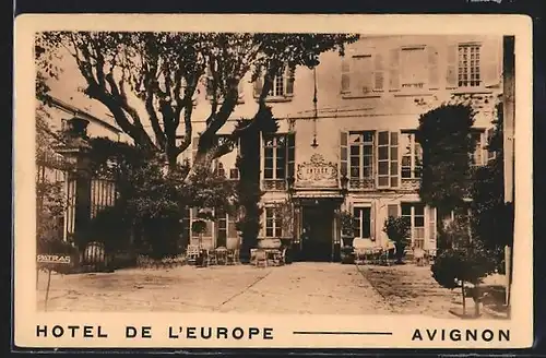 AK Avignon, Hotel de l`Europe