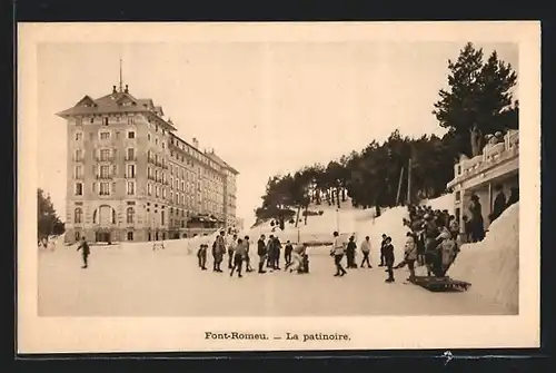 AK Font-Romeu, La patinoire