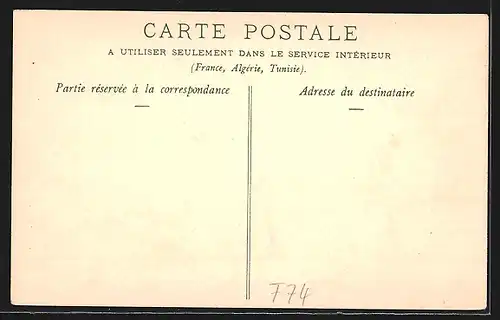 Künstler-AK Evian, Vue prise du Splendide Hôtel