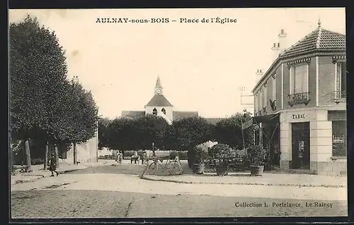 AK Aulnay-sous-Bois, Place de l'Église