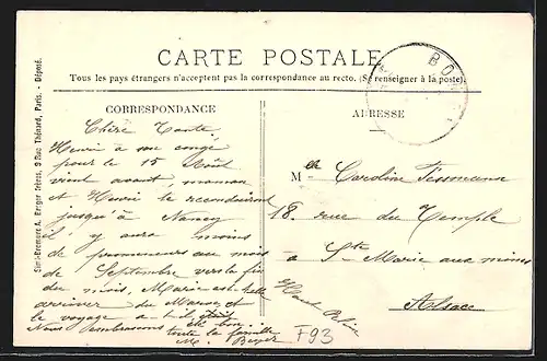 AK Bondy, Allée Ruhlière