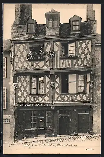 AK Blois, Vieille Maison, Place Saint-Louis