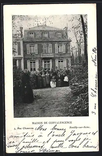AK Neuilly-sur-Seine, Maison de Convalescence