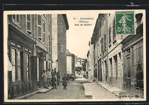 AK Condrieu, Rue de Belfort