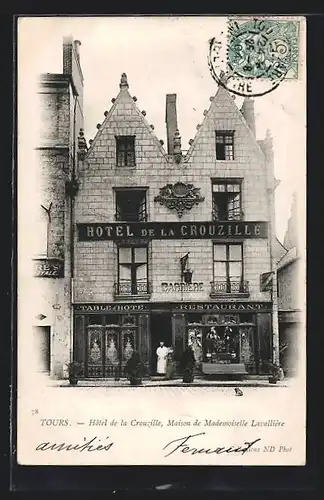 AK Tours, Hotel de la Crouzille, Maison de Mademoiselle Lavalliere