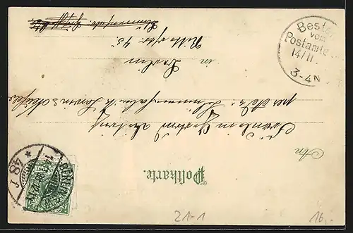 Lithographie Berlin, Brandenburger Tor, Halt gegen das Licht: Vollmond