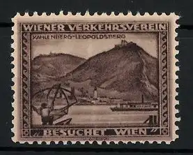 Reklamemarke Besuchet Wien, Kahlenberg-Leopoldsberg, Wiener Verkehrsverein