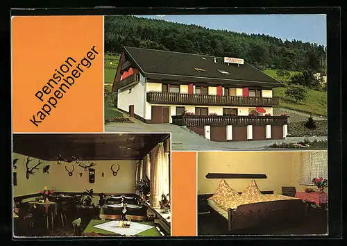 AK Gernsbach im nördl. Schwarzwald, Pension Kappenberger