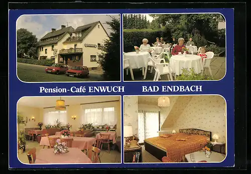 AK Bad Endbach, Pension-Café Enwuch, Sebastian Kneippstrasse 39