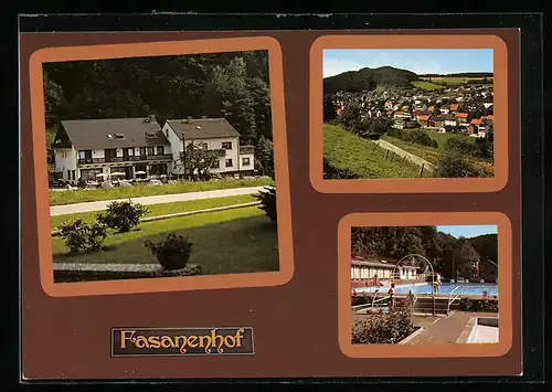 AK Ringgau-Datterode, Gaststätte, Café und Pension Fasanenhof