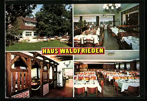 AK Dülmen, Gasthaus Waldfrieden am Wildpark