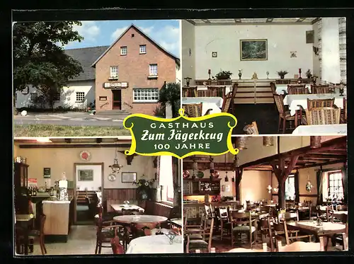 AK Bad Rothenfelde-Aschendorf, Gasthaus Zum Jägerkrug, Versmolder Strasse 121