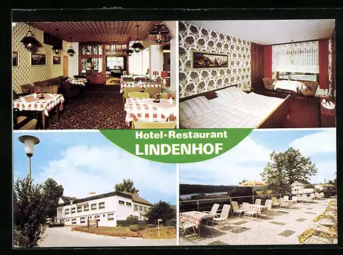 AK Langscheid / Sundern, Hotel-Restaurant Lindenhof, Langscheider Strasse 15