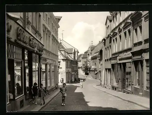 AK Wurzen, Blick in die Wenceslaigasse