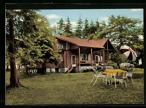 AK Nonnenbach bei Blankenheim /Ahr, Waldcafé-Pension Maus