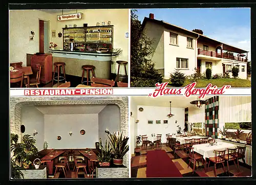 AK Hochstetten / Dhaun, Restaurant-Pension Haus Bergfried