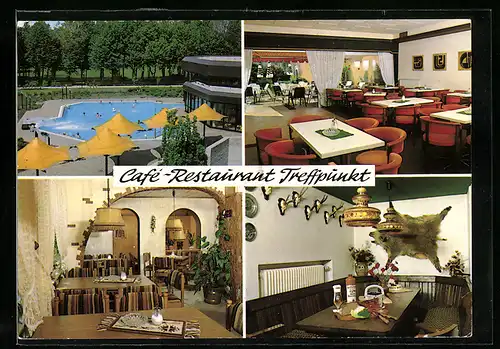 AK Bad Westernkotten /Westf., Café-Restaurant Treffpunkt mit Thermalbad