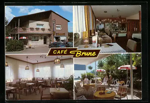 AK Stemwede-Levern, Café-Konditorei Brune