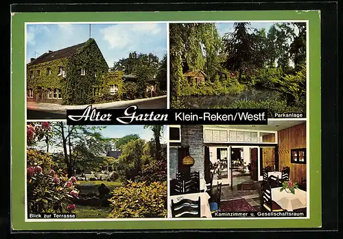 AK Klein-Reken /Westf., Gasthof Alter Garten