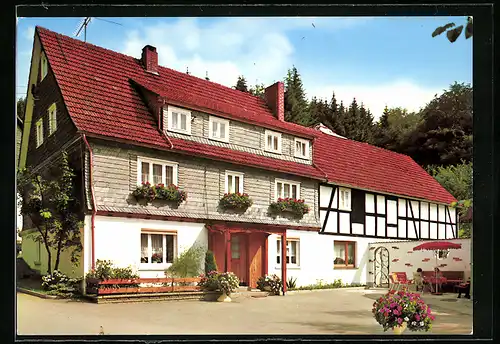 AK Liesen /Hochsauerland, Hotel-Pension Haus Jägerhof