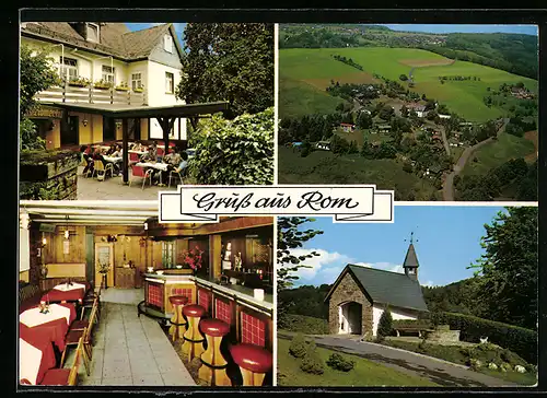 AK Rom bei Morsbach, Hotel zum Römertal