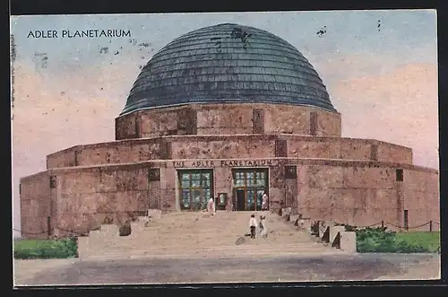 AK Chicago, International Exposition 1933, Adler-Planetarium