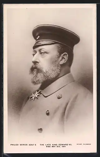 AK The late King Edward VII. von England
