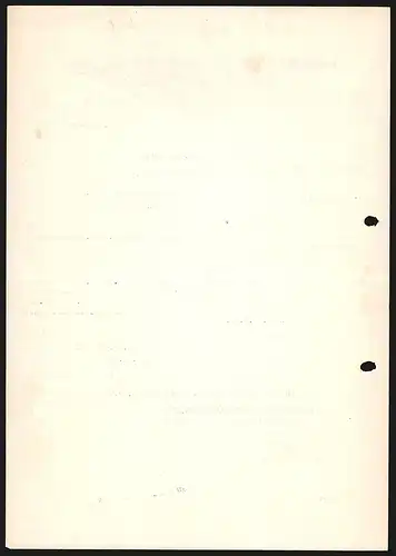 Rechnung Naila i. Bayern 1938, C. Seyffert GmbH, Textilwerke, Totalansicht des Fabrikgeländes