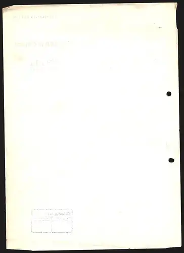 Rechnung Remscheid 1941, Carl Peiseler & Comp., Qualitäts-Feilen, -Sägen und -Werkzeuge, Modell der Fabrikanlage