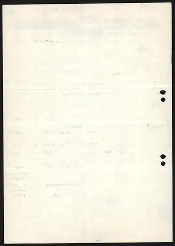 Rechnung Ochtrup i. Westf. 1936, Gebr. Laurenz, Baumwoll-Fabrikation, Ansichten der Werke in Ochtrup und Epe