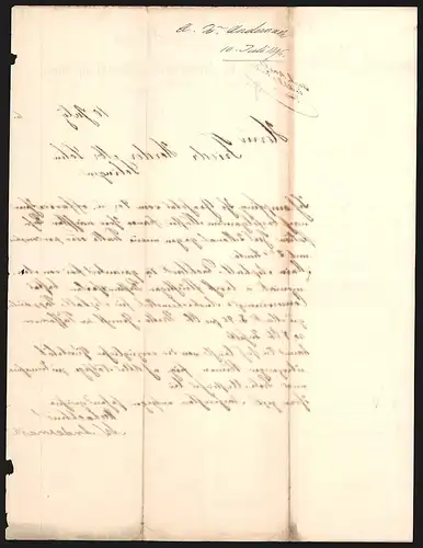 Rechnung Beuel am Rhein 1896, A. W. Andernach, Cement- und Asphalt-Fabrik, Pferdetransport am Fabrikgelände