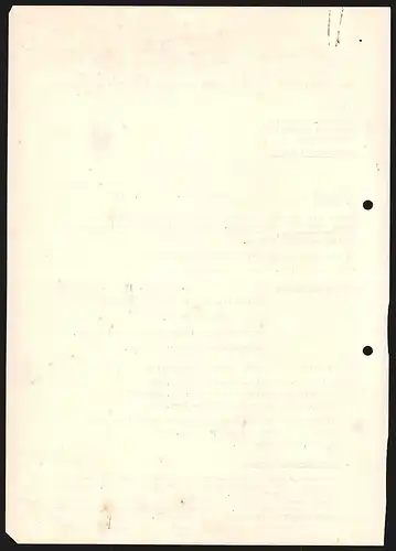 Rechnung Baumbach /Westerwald 1959, Dr. Schliebs & Co., Füllkörper- un Steinzeugfabriken, Ansicht von Werken I und II