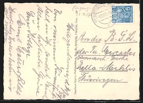 AK Heiligendamm, Hotel, Strandpartie, Strassenpartie