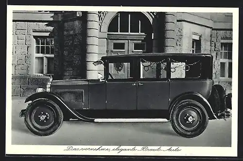 AK Berlin-Wedding, Auto Packard (192 ), Autovermietung Fritz Kaplick, Wagnitzstrasse 24 (Utrechter Strasse)