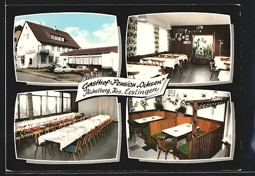 AK Aichelberg /Esslingen, Gasthof Pension Ochsen