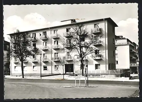 AK Bad Nauheim, Hotel Viktoria, Frankfurterstrasse, Inh. E. Schäfer