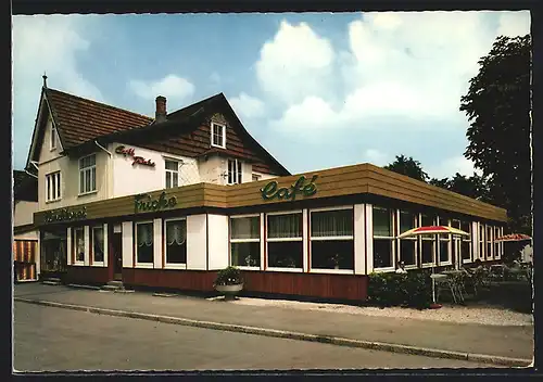 AK Hahnenklee (Oberharz), Konditorei-Café Fricke, Inh. G. Stahl