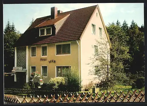 AK Wildemann /Harz, Haus Wien, Heinrich-Schwier-Strasse 1