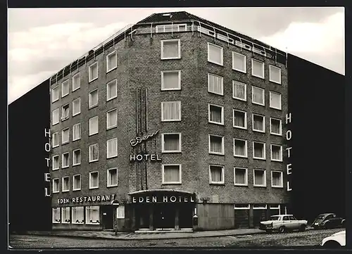 AK Hamburg-St. Georg, Eden Hotel an der Ellmenreichstrasse 20