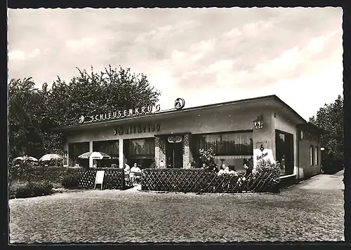 AK Berlin-Tiergarten, Restaurant Schleusenkrug