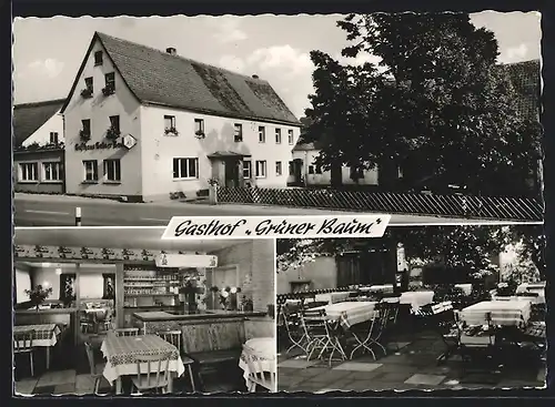 AK Weinhof / Altdorf, Gasthaus Grüner Baum von Hans Waller