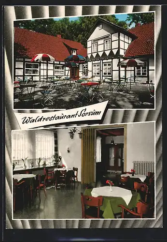 AK Sorsum / Hildesheim, Waldrestaurant von M. Bohnenpoll