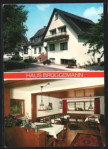 AK Schmallenberg-Bödefeld /Hochsauerland, Hotel-Pension Brüggemann