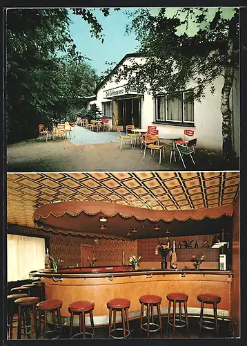 AK Bad Bramstedt, Hotel-Restaurant Cafe Birkengrund, Oskar-Alexander-Strasse